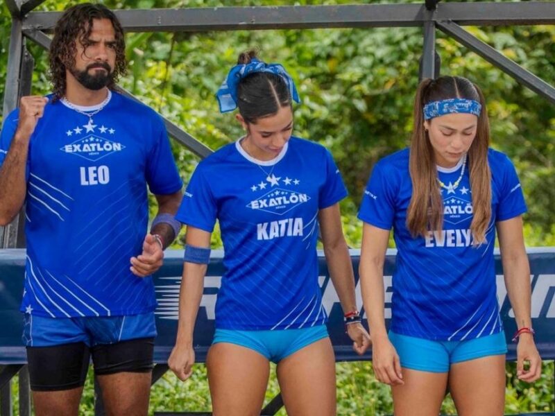 katia expone a leo y evelyn en exatlon mexico