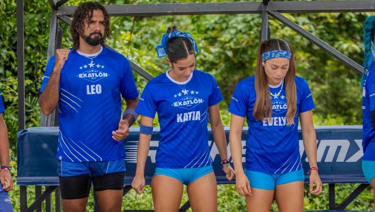 katia expone a leo y evelyn en exatlon mexico