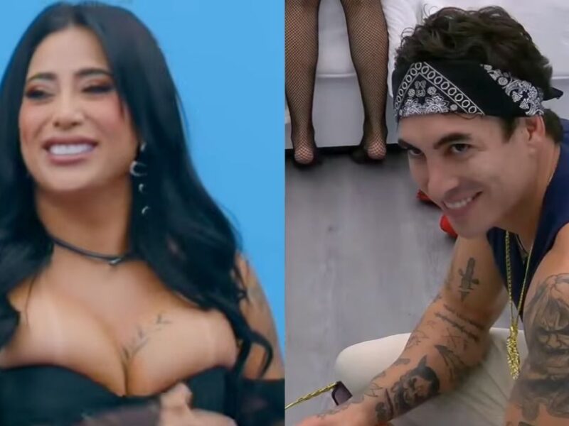 kim shantal rima de rap a suavecito en la mansion vip