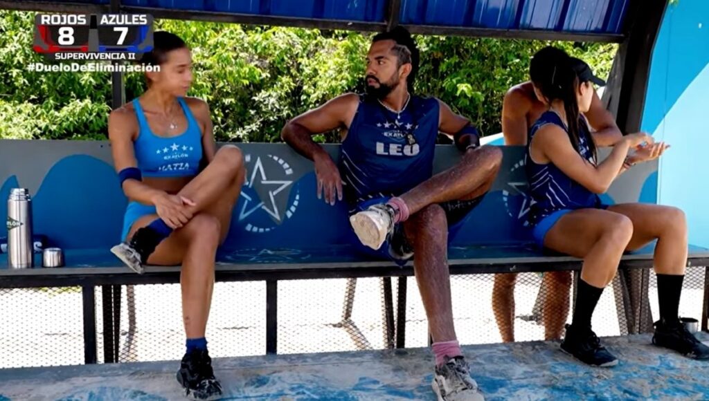 leo y katia pelea exatlon