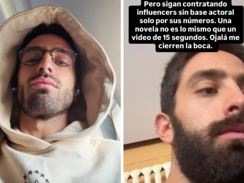 Actor de Televisa explota en contra de los influencers en telenovelas