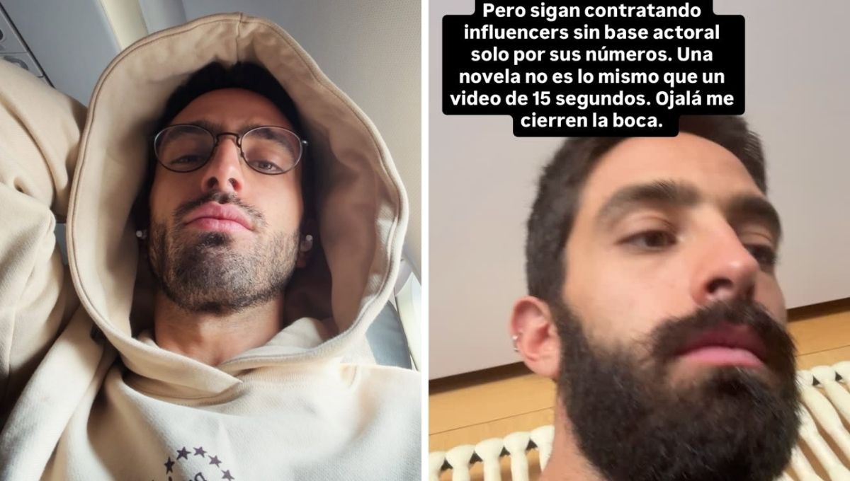 Actor de Televisa explota en contra de los influencers en telenovelas