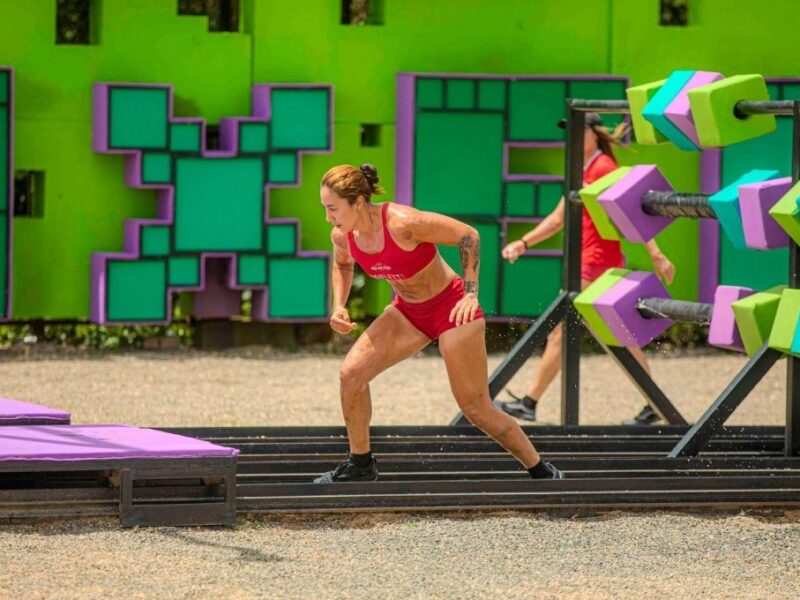 paulette le reclama a los rojos en exatlon mexico