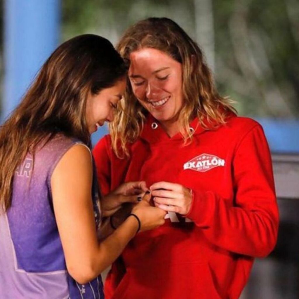 reconciliacion de evelyn y mati en exatlon