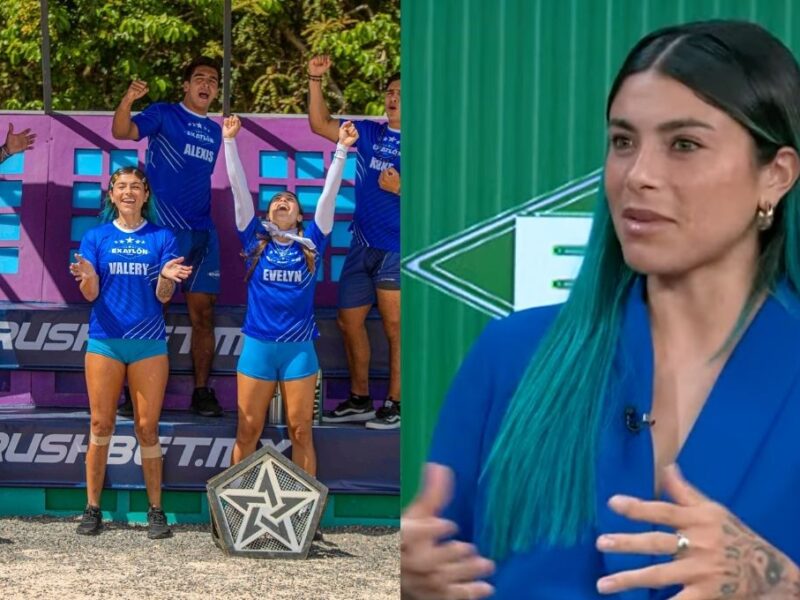 valery explica su relacion con los azules de exatlon mexico