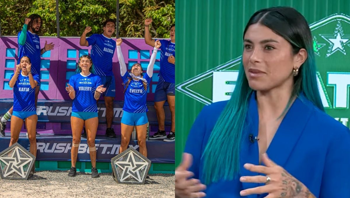 valery explica su relacion con los azules de exatlon mexico