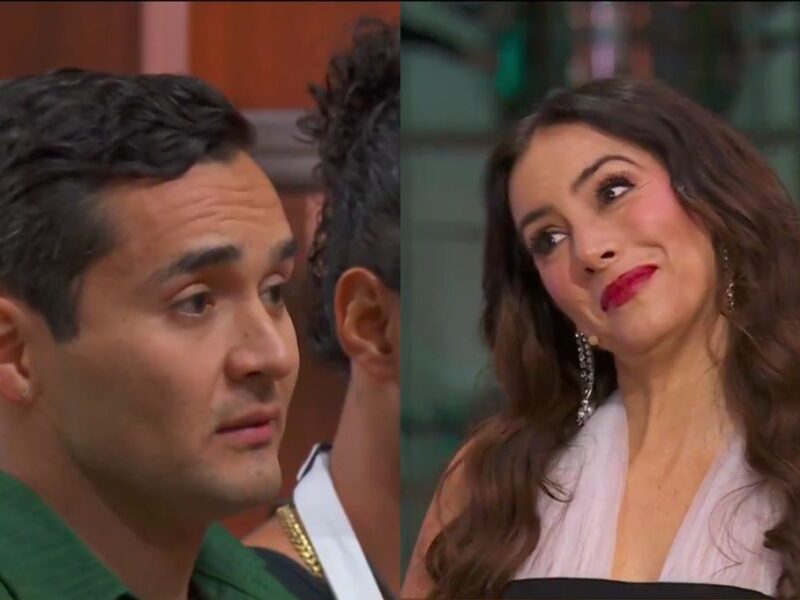 Claudia Lizaldi y Lancer discuten en MasterChef México 2026