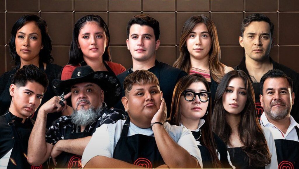 Nominados de MasterChef México 2026 con el mandil negro