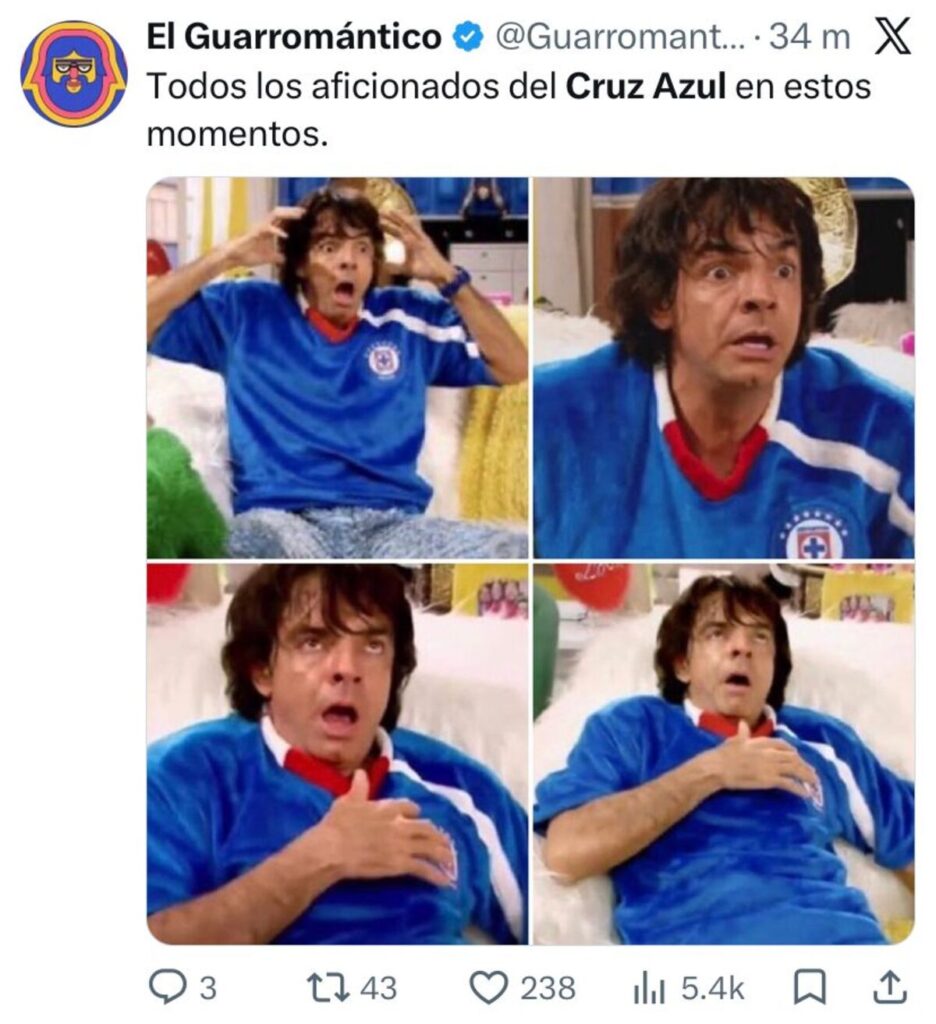 Memes de Ludovico Peluche Cruz Azul final Pumas