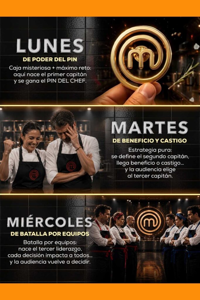 dinamica por dia de masterchef 24 7