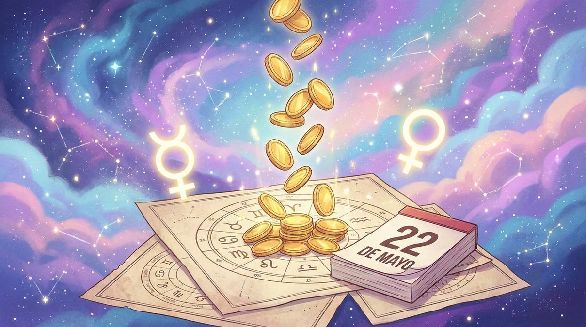 Horóscopo 22 de mayo: qué signos reciben dinero y amor esta semana