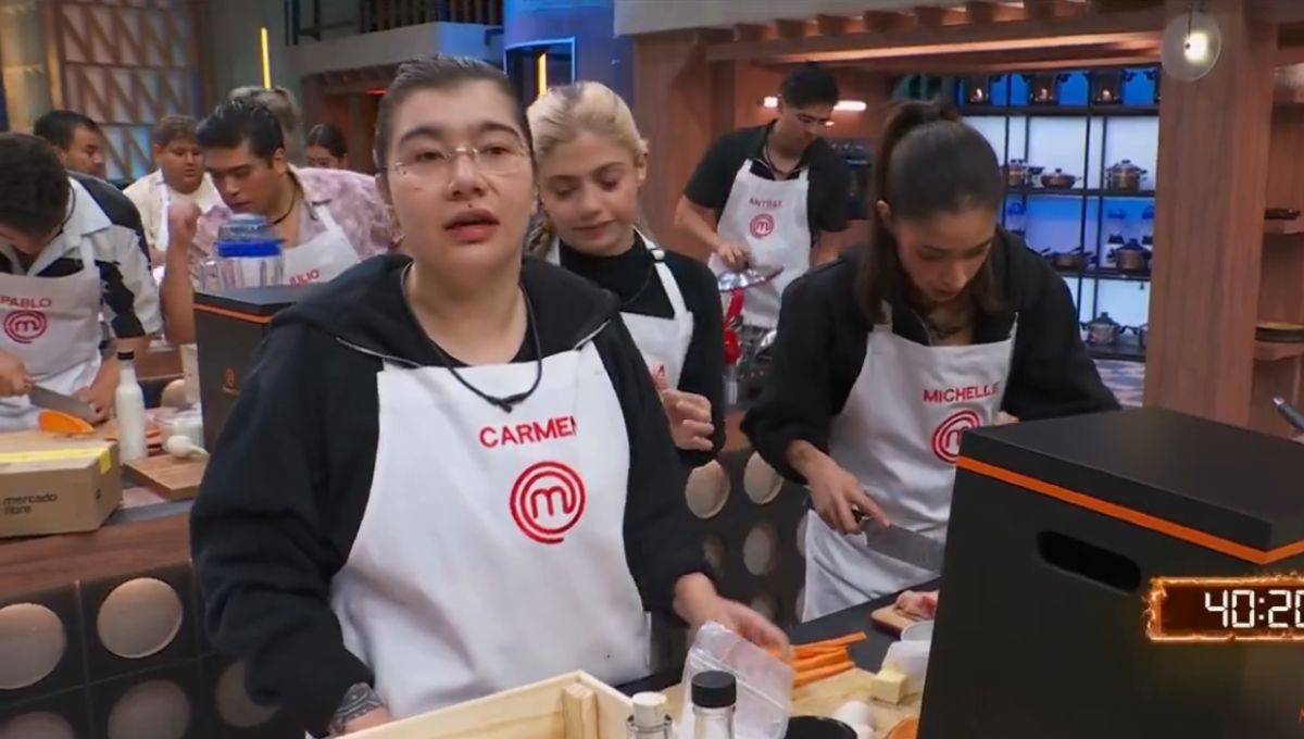 Carmen critica el reto de MasterChef México