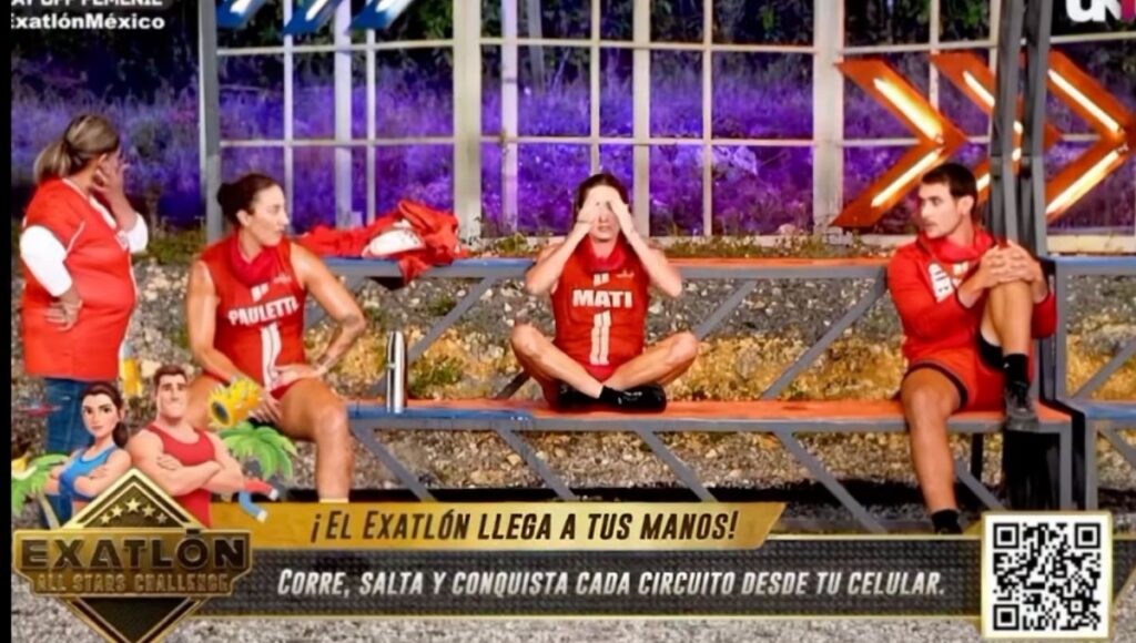 mati alvarez ayuda a evelyn en exatlon mexico