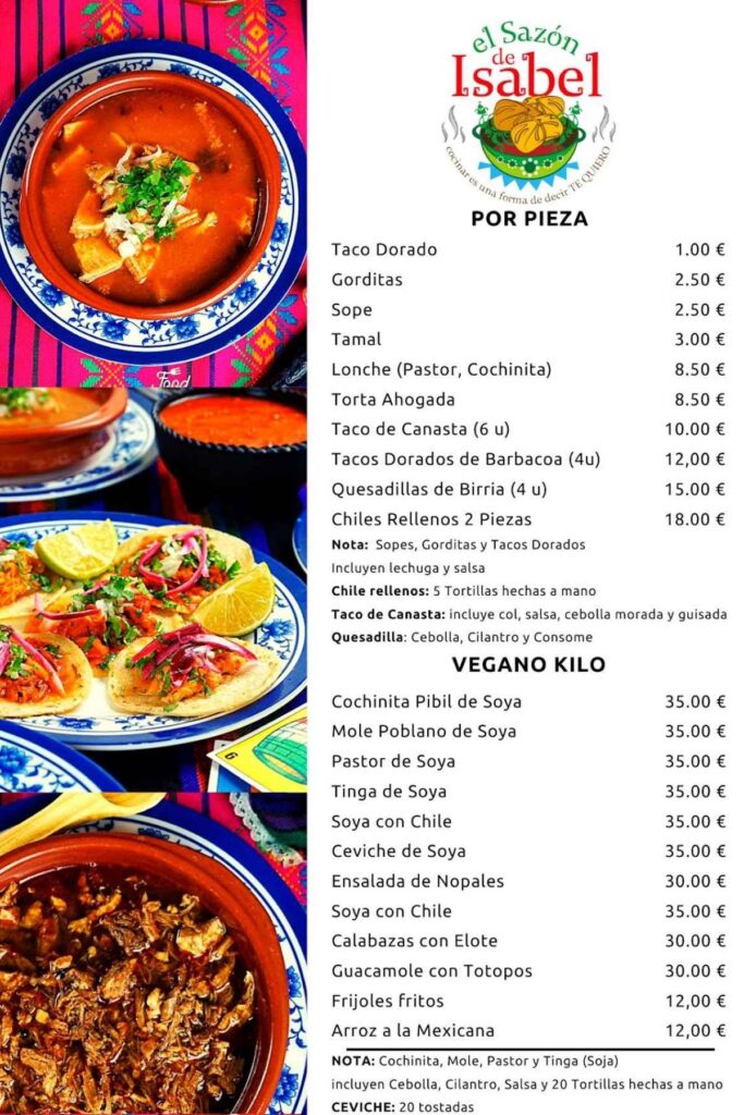 en donde esta el restaurante el sazon de isabel de isabel carvajal ulloa