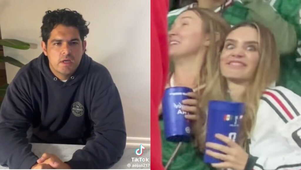 Alejandro Azcue se disculpa con Terefifas por arrojar vaso con cerveza en partido de México