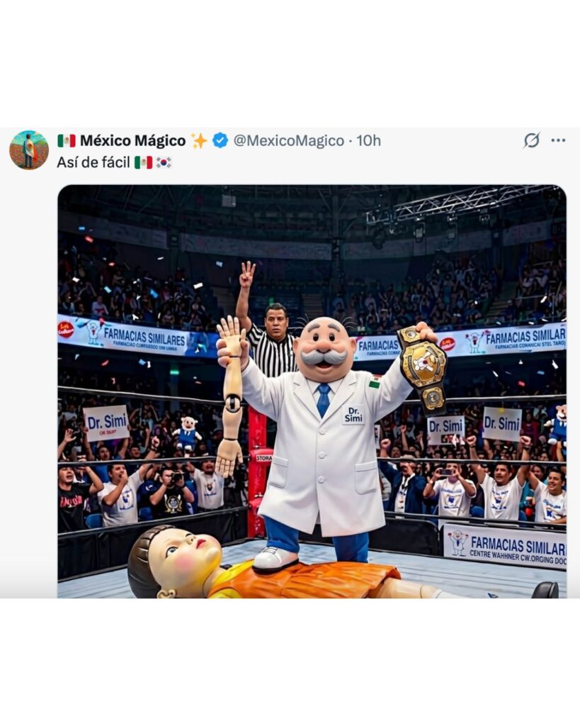 memes de la victoria de México vs Corea del Sur
