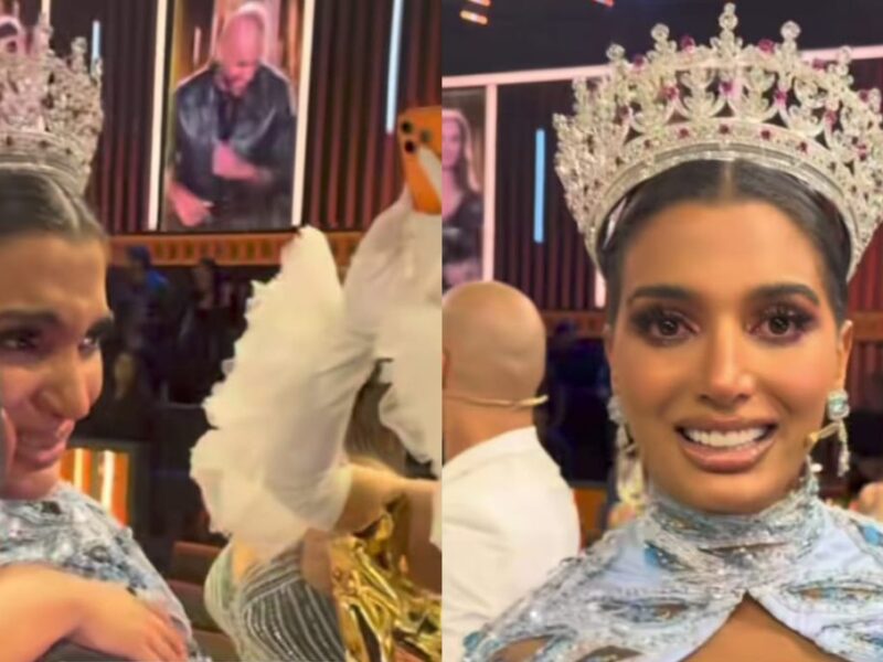 Celinee llora al quedar en segundo lugar en la casa de los famosos 2026