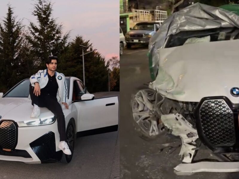 Aaron Mercury destroza su camioneta de lujo