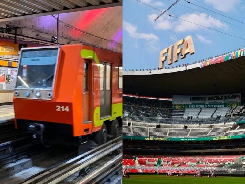 como llegar al estadio ciudad de mexico para los partidos del mundial 2026 metro tren ligero y a pie