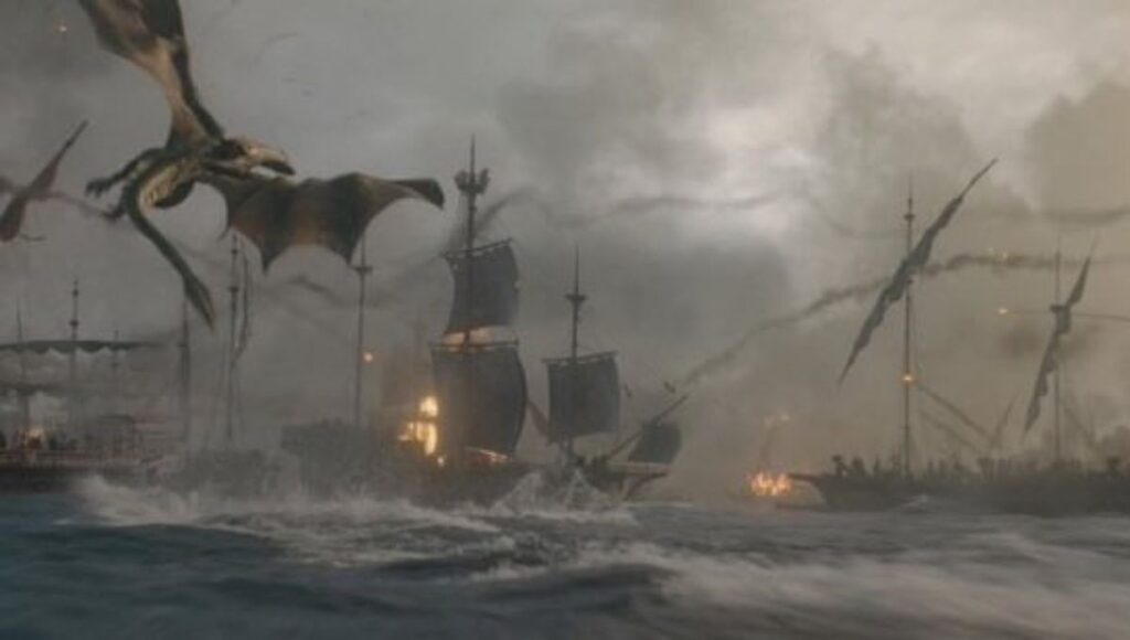 Episodio 1 de House of the Dragon T3 la Batalla del Gullet