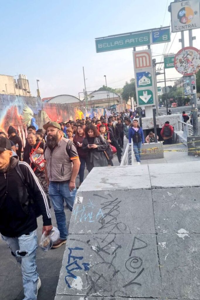 estaciones de metro cerradas hoy 11 de junio en la cdmx