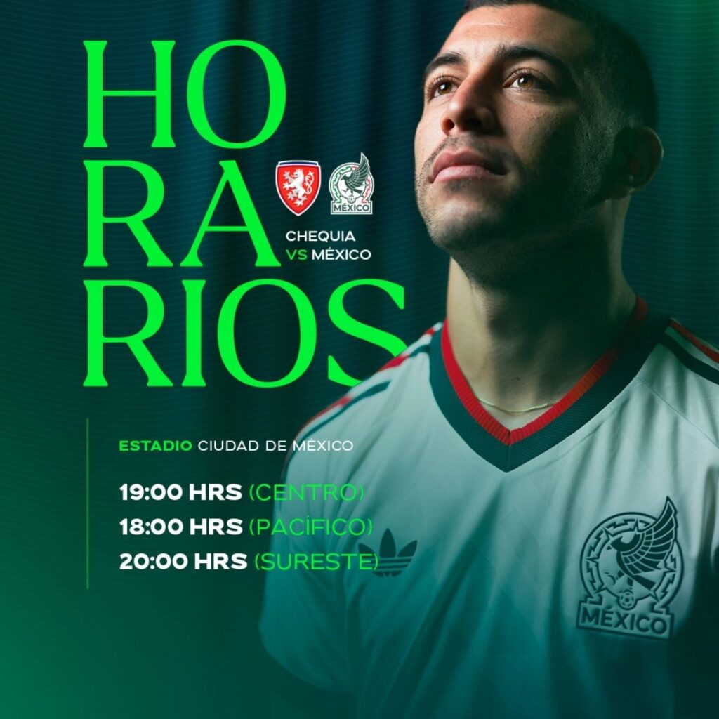 horario y donde ver en vivo el mexico vs chequia hoy 23 de junio