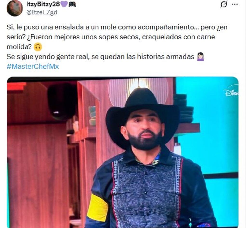 ¿debía salir Julio de MasterChef México?