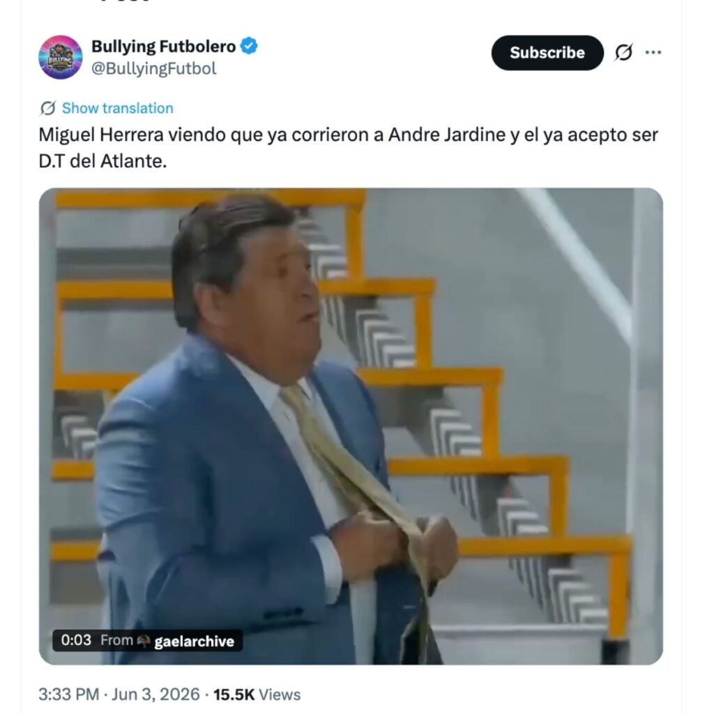 memes de andre jardine por su salida del america