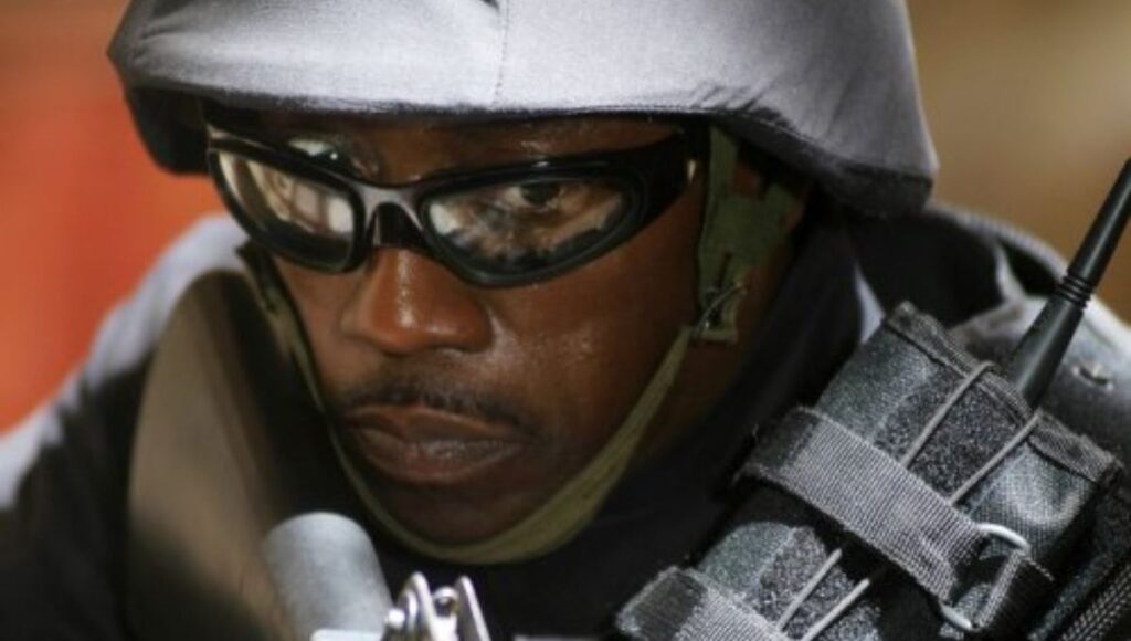 personaje de wesley snipes en la trampa del asesino