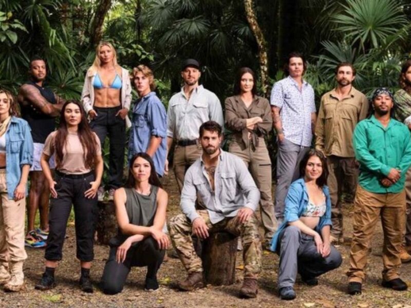 Supervivencia en equipo: La jungla los 16 participantes