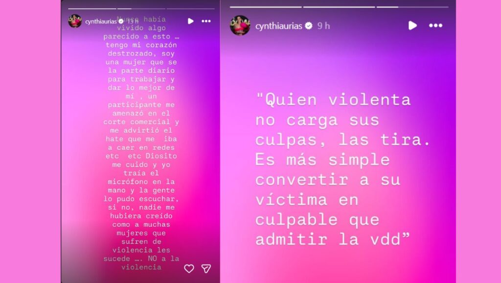 Cynthia Urías denuncia amenazas de Nano Ilianovich en Guerreros Mundiales