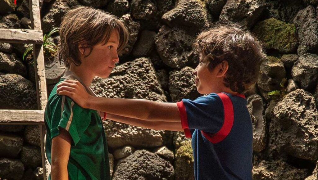 quién es el niño atrapado en el hoyo en No tengo miedo Netflix