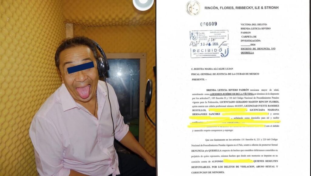 alfonso obregon denuncia por abuso de menores