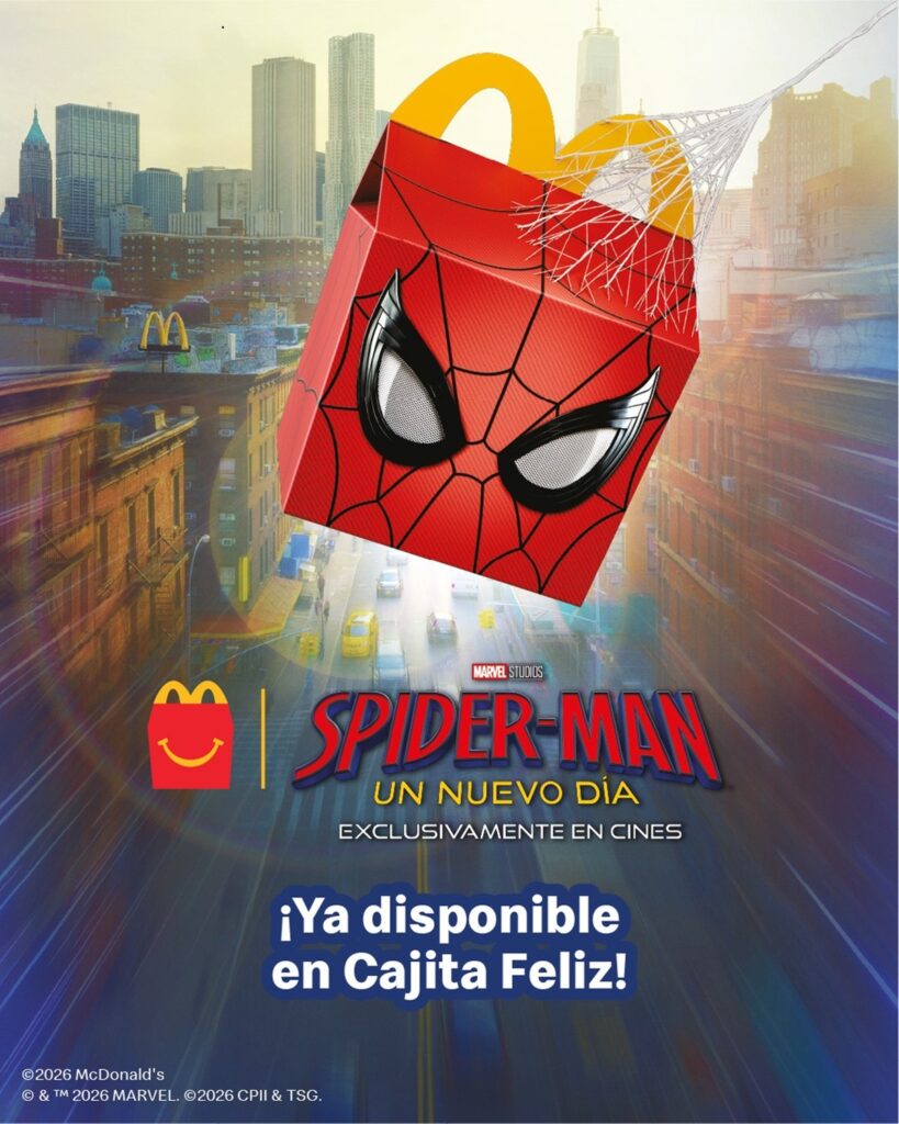 McDonald's Cajita Feliz de Spider-Man
