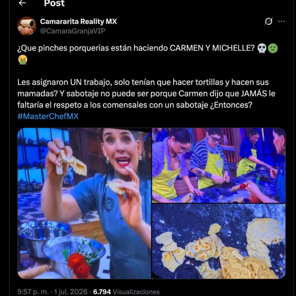 carmen y michelle tortillas masterchef