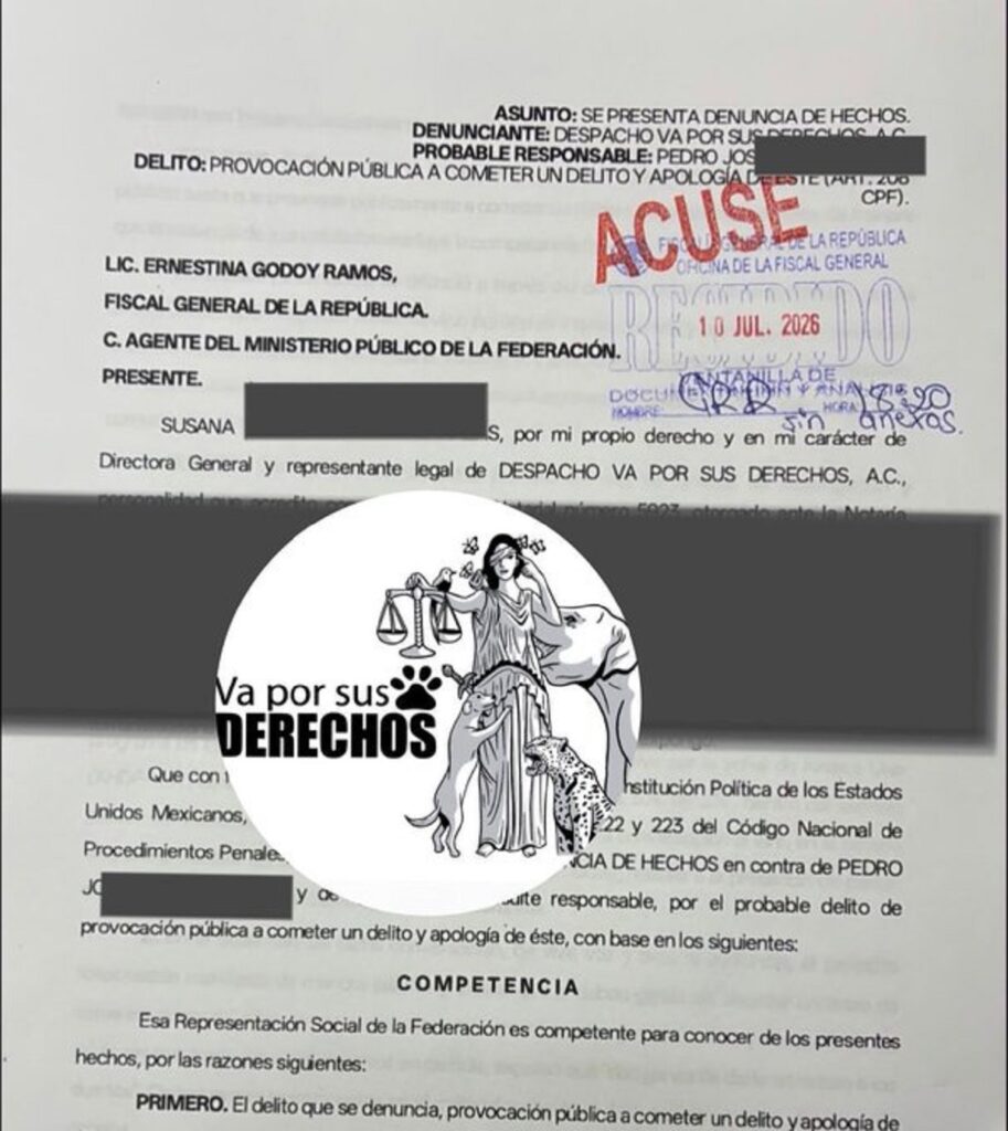 Denuncian a Pedro Sola por comentarios contra perritos