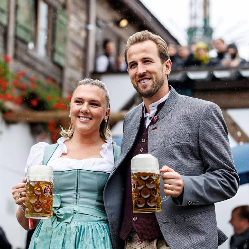 edad pareja e hijos de harry kane