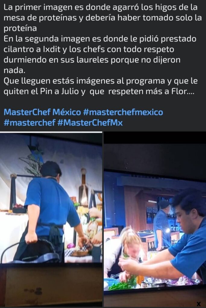 julio trampa masterchef pin del chef