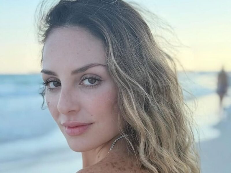 Gema Garoa de luto por la muerte de su padre