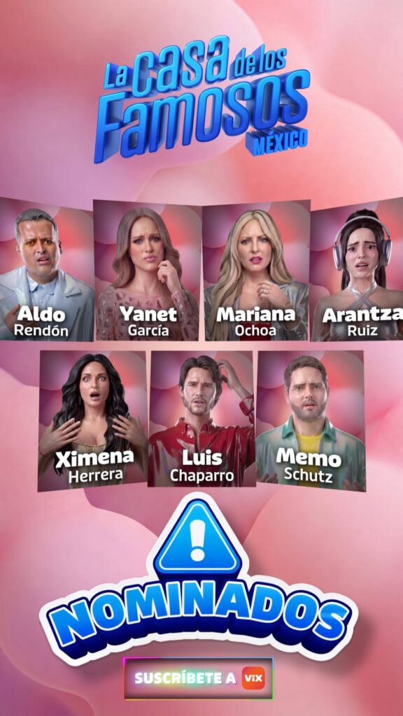 Cómo van las votaciones de La Casa de los Famosos México hoy 30 de julio 2026