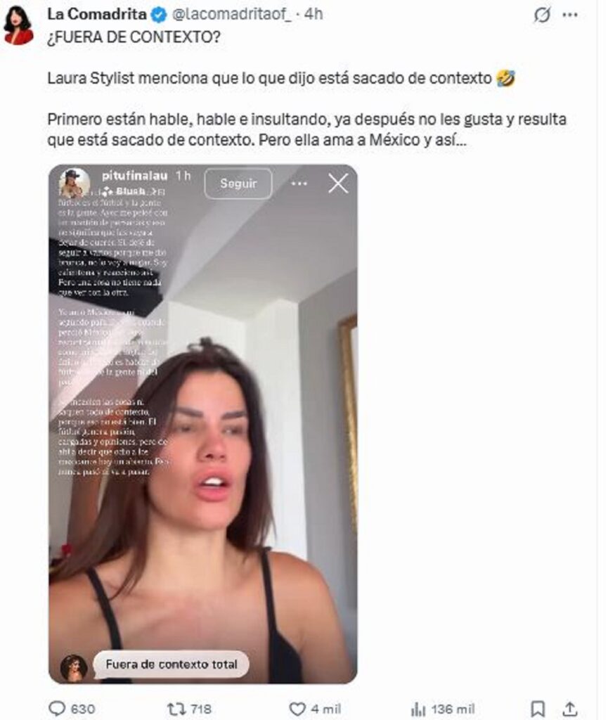 Gala Montes arremete en contra de Lau Styling