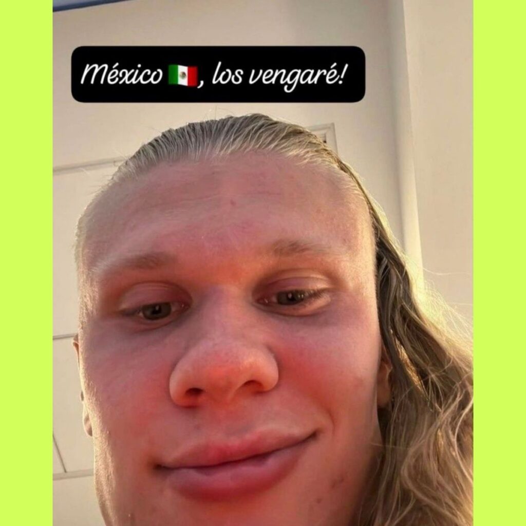 memes de erling haaland mundial