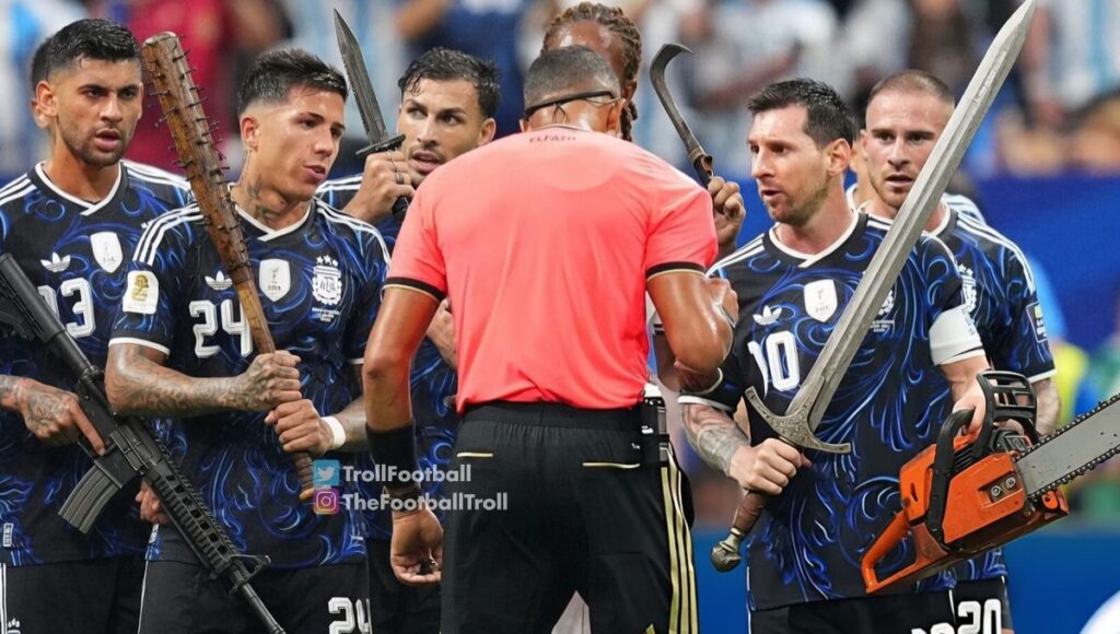 memes victoria de argentina contra inglaterra en el mundial hoy 