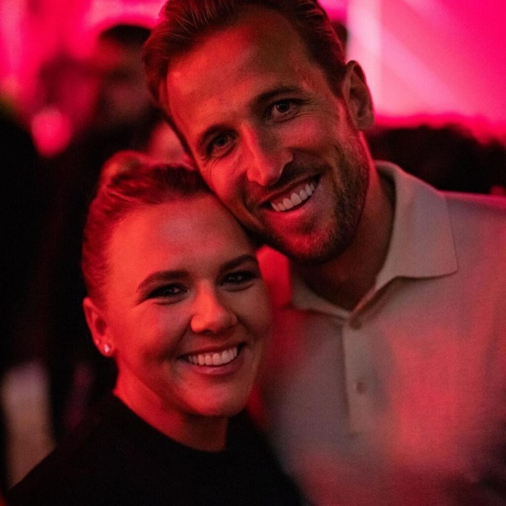 quien es la novia de harry kane