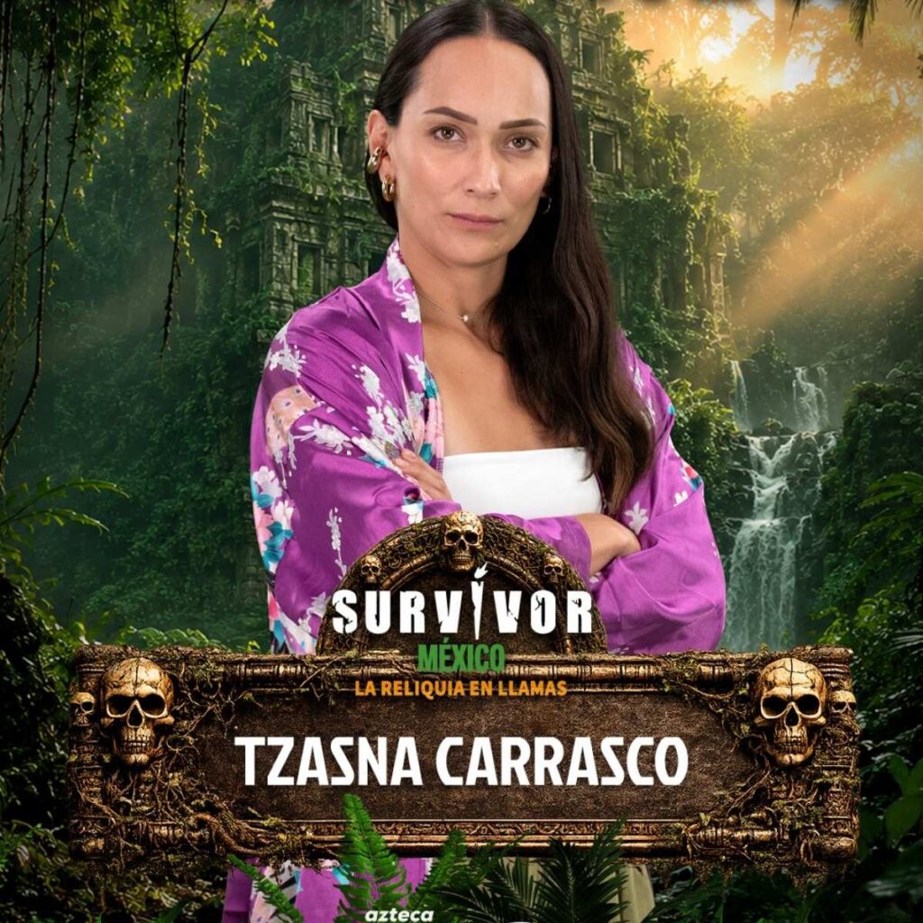 tzasna carrasco survivor mexico quien es