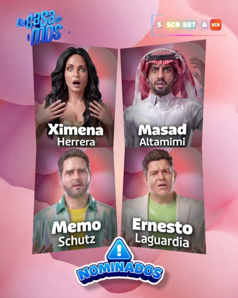 Votaciones HOY domingo 9 de agosto en La Casa de los Famosos 2026