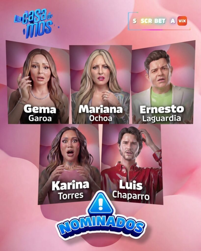 votaciones en La Casa de los Famosos México 2026 hoy