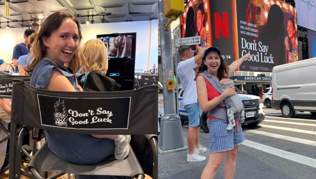 Laura Hankin escritora de la película No se desea buena suerte