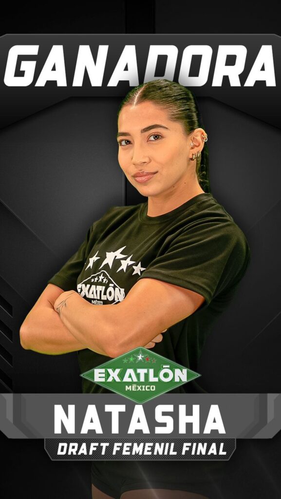 Natasha Septién participante azul de Exatlón México