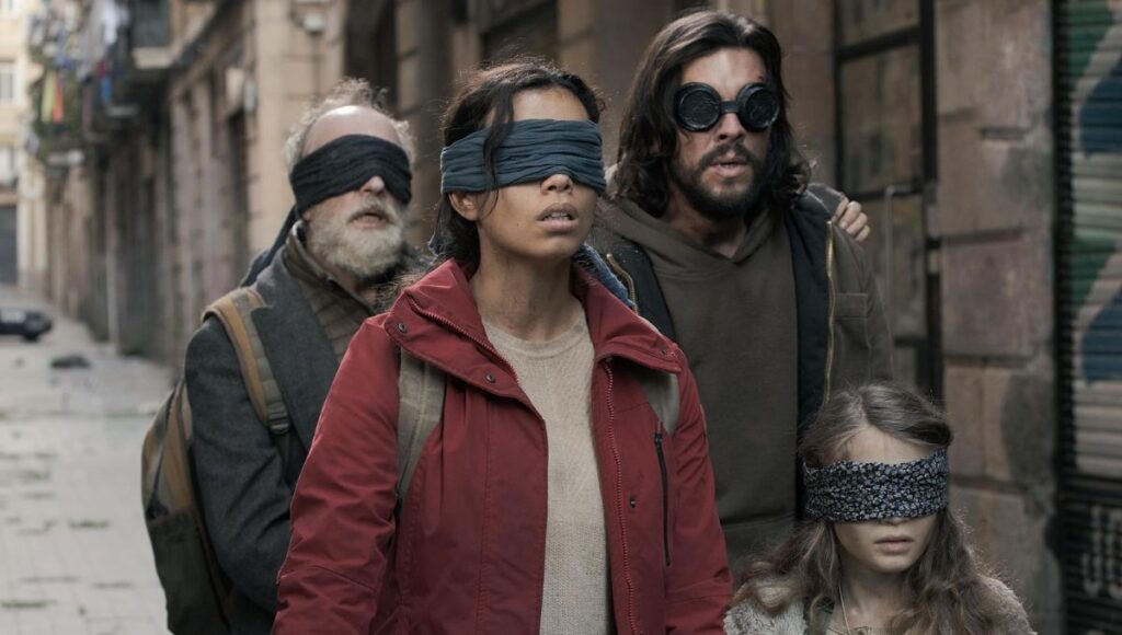 Birdbox Barcelona película de ciencia ficción en Netflix
